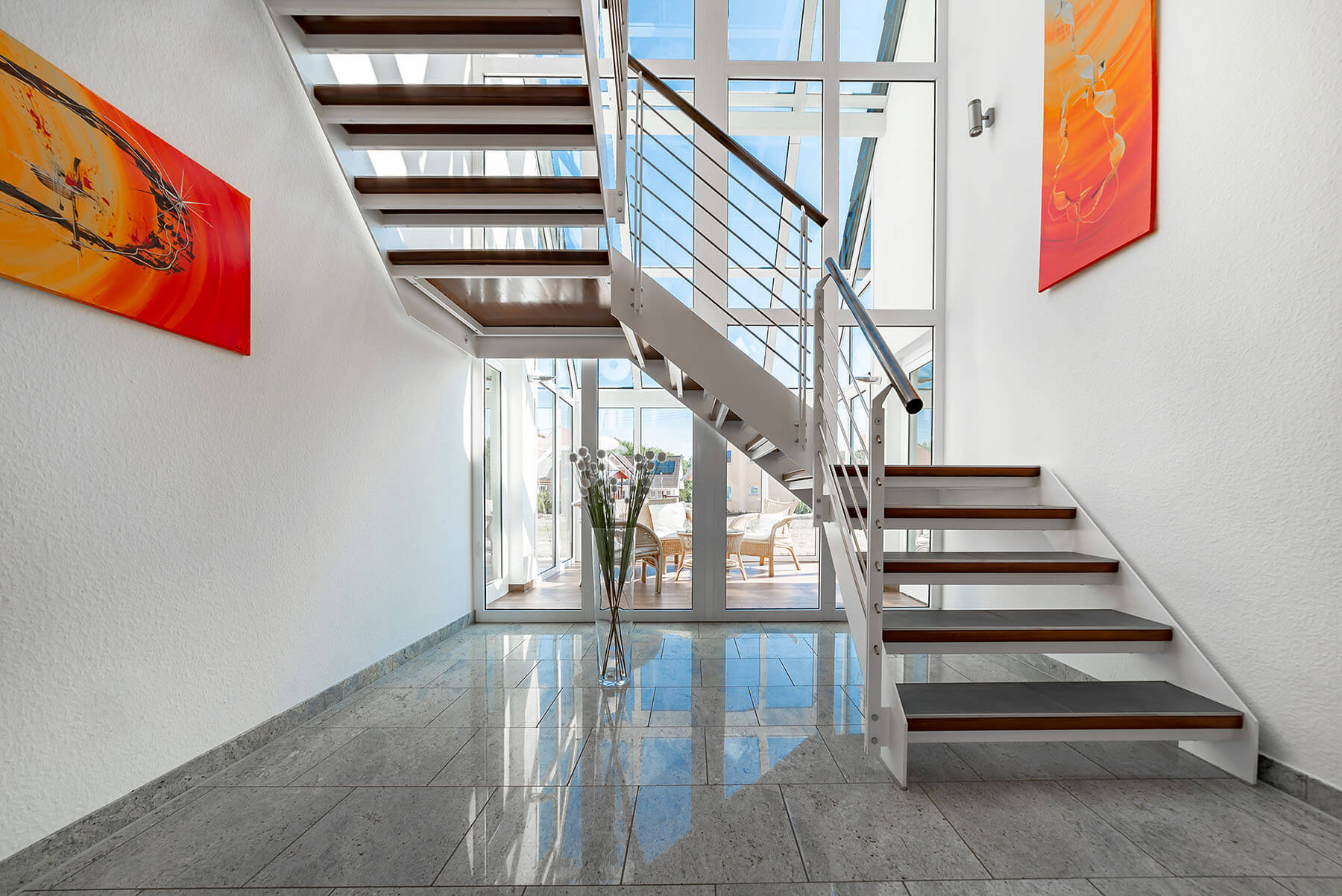 Barandal de acero inoxidable