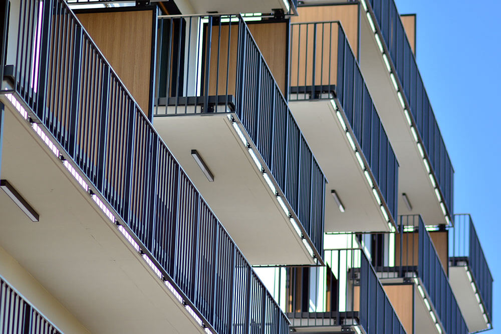 Barandales para balcones.